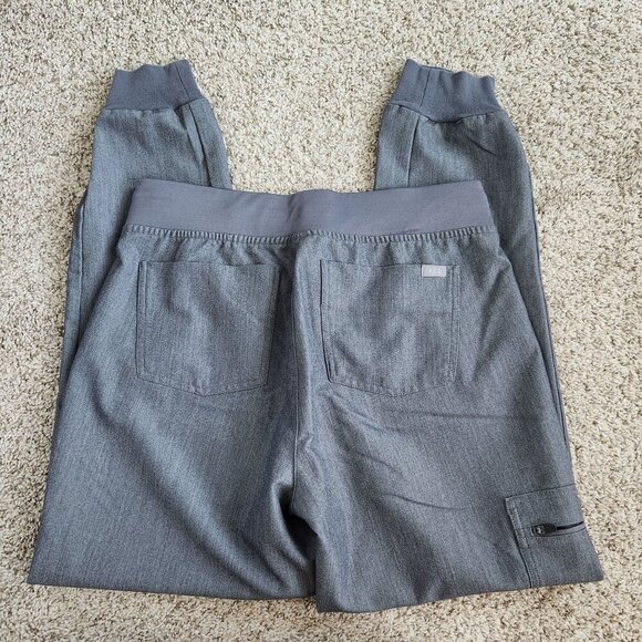 Figs Technical Collection Gray Jogger Scrub Pants - Picture 2 of 9